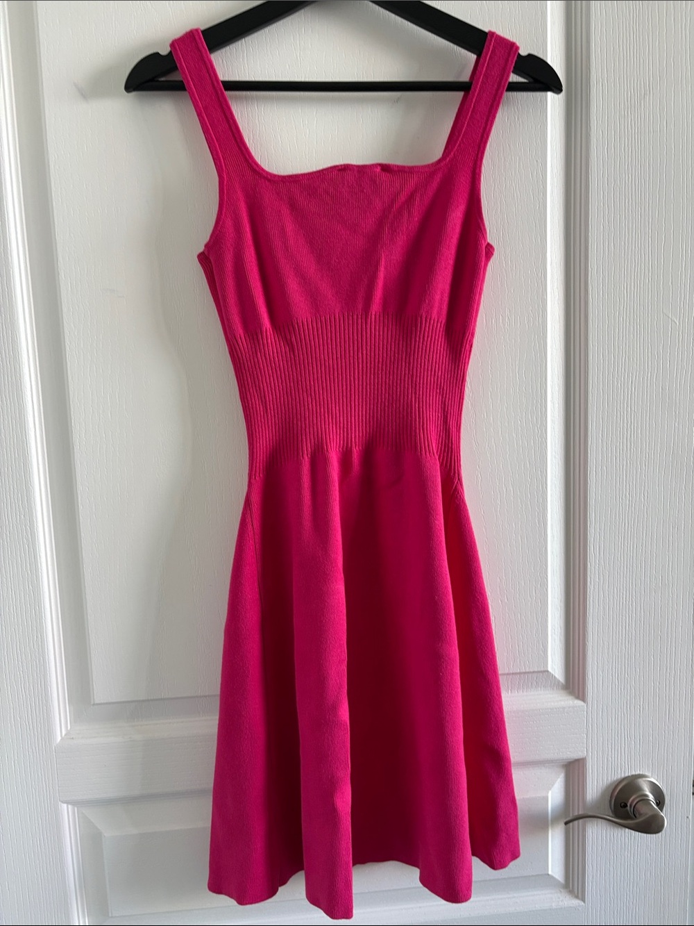 Dynamite Hot Pink Knit Midi Dress - Picture 2 of 2